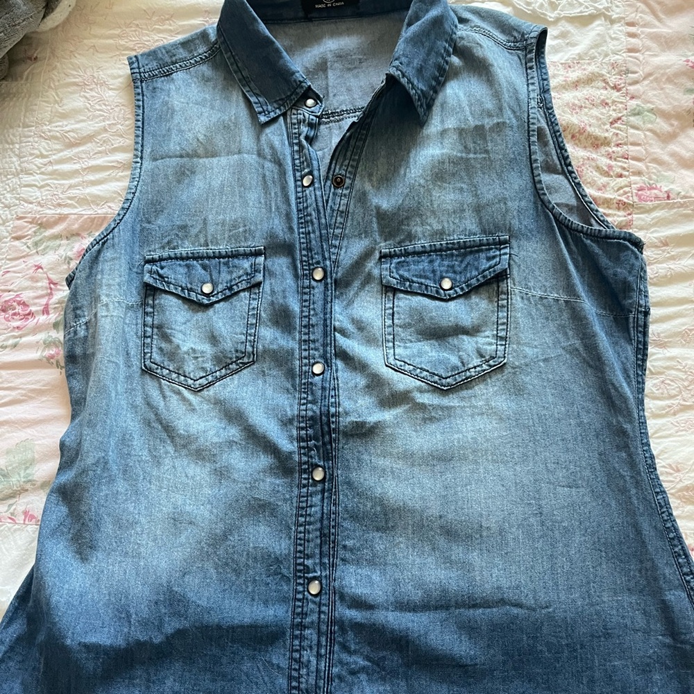 Denim shirt